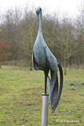 fotodocument bronzen tuinbeeld 2Proud